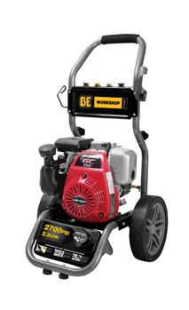 BE Power gasoline power washer with electric motor