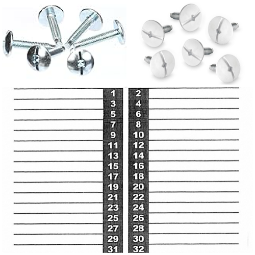 Cover Screws & Labels