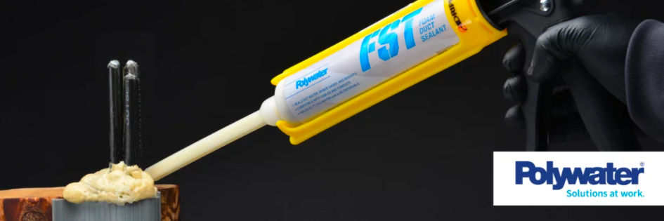 adding polywater to a tube