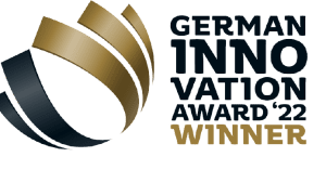 gold and black symbol German Innovation Award